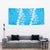 Puakenikeni and Maile Lei Tapestry Blue Double Strand Lei