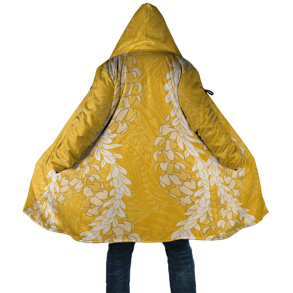 Puakenikeni and Maile Lei Cloak Gold Double Strand Lei - Polynesian Pride