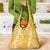 Puakenikeni and Maile Lei Grocery Bag Gold Double Strand Lei