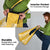 Puakenikeni and Maile Lei Grocery Bag Gold Double Strand Lei