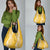 Puakenikeni and Maile Lei Grocery Bag Gold Double Strand Lei