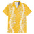 Puakenikeni and Maile Lei Hawaiian Shirt Gold Double Strand Lei