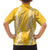 Puakenikeni and Maile Lei Hawaiian Shirt Gold Double Strand Lei