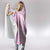 Puakenikeni and Maile Lei Hooded Blanket Pink Double Strand Lei