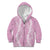 Puakenikeni and Maile Lei Kid Hoodie Pink Double Strand Lei