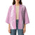 Puakenikeni and Maile Lei Kimono Pink Double Strand Lei - Polynesian Pride