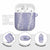 Puakenikeni and Maile Lei AirPods Case Purple Double Strand Lei - Polynesian Pride