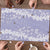 Puakenikeni and Maile Lei Puzzle Purple Double Strand Lei - Polynesian Pride