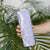Puakenikeni and Maile Lei Skinny Tumbler Purple Double Strand Lei