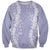Puakenikeni and Maile Lei Sweatshirt Purple Double Strand Lei