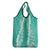 Puakenikeni and Maile Lei Grocery Bag Sage Green Double Strand Lei