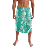 Puakenikeni and Maile Lei Lavalava Sage Green Double Strand Lei