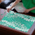 Puakenikeni and Maile Lei Puzzle Sage Green Double Strand Lei - Polynesian Pride