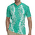 Puakenikeni and Maile Lei Rugby Jersey Sage Green Double Strand Lei
