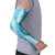 Blue Puakenikeni and Maile Lei Arm Sleeves Hawaiian Style Tribal Tapa Double Strand Lei - Polynesian Pride