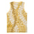 Gold Puakenikeni and Maile Lei Basketball Jersey Hawaiian Style Tribal Tapa Double Strand Lei - Polynesian Pride