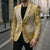 Gold Puakenikeni and Maile Lei Blazer Hawaiian Style Tribal Tapa Double Strand Lei - Polynesian Pride
