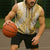 Gold Puakenikeni and Maile Lei Sleeveless Zip Hoodie Hawaiian Style Tribal Tapa Double Strand Lei - Polynesian Pride