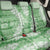 Green Puakenikeni and Maile Lei Back Car Seat Cover Hawaiian Style Tribal Tapa Double Strand Lei