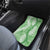 Green Puakenikeni and Maile Lei Car Mats Hawaiian Style Tribal Tapa Double Strand Lei