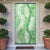 Green Puakenikeni and Maile Lei Door Cover Hawaiian Style Tribal Tapa Double Strand Lei - Polynesian Pride