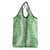 Green Puakenikeni and Maile Lei Grocery Bag Hawaiian Style Tribal Tapa Double Strand Lei