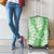 Green Puakenikeni and Maile Lei Luggage Cover Hawaiian Style Tribal Tapa Double Strand Lei