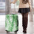Green Puakenikeni and Maile Lei Luggage Cover Hawaiian Style Tribal Tapa Double Strand Lei