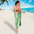 Green Puakenikeni and Maile Lei Sarong Hawaiian Style Tribal Tapa Double Strand Lei