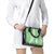 Green Puakenikeni and Maile Lei Shoulder Handbag Hawaiian Style Tribal Tapa Double Strand Lei