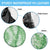 Green Puakenikeni and Maile Lei Spare Tire Cover Hawaiian Style Tribal Tapa Double Strand Lei