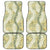 Vintage Puakenikeni and Maile Lei Car Mats Hawaiian Style Tribal Tapa Double Strand Lei