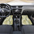 Vintage Puakenikeni and Maile Lei Car Mats Hawaiian Style Tribal Tapa Double Strand Lei