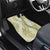 Vintage Puakenikeni and Maile Lei Car Mats Hawaiian Style Tribal Tapa Double Strand Lei