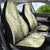 Vintage Puakenikeni and Maile Lei Car Seat Cover Hawaiian Style Tribal Tapa Double Strand Lei