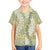 Vintage Puakenikeni and Maile Lei Hawaiian Shirt Hawaiian Style Tribal Tapa Double Strand Lei
