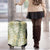 Vintage Puakenikeni and Maile Lei Luggage Cover Hawaiian Style Tribal Tapa Double Strand Lei
