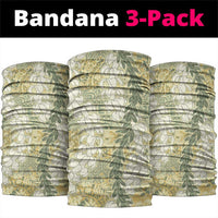 Vintage Puakenikeni and Maile Lei Neck Gaiter Hawaiian Style Tribal Tapa Double Strand Lei - Polynesian Pride