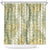 Vintage Puakenikeni and Maile Lei Shower Curtain Hawaiian Style Tribal Tapa Double Strand Lei