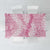 Pink Puakenikeni and Maile Lei Tablecloth Hawaiian Style Tribal Tapa Double Strand Lei