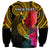 Personalised Papua New Guinea Rugby Sweatshirt PNG Kumuls Champions Pacific Bowl LT9 - Polynesian Pride