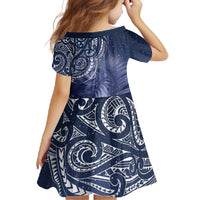 New Zealand Galaxy Fern Family Matching Tank Maxi Dress and Hawaiian Shirt LT9 - Polynesian Pride