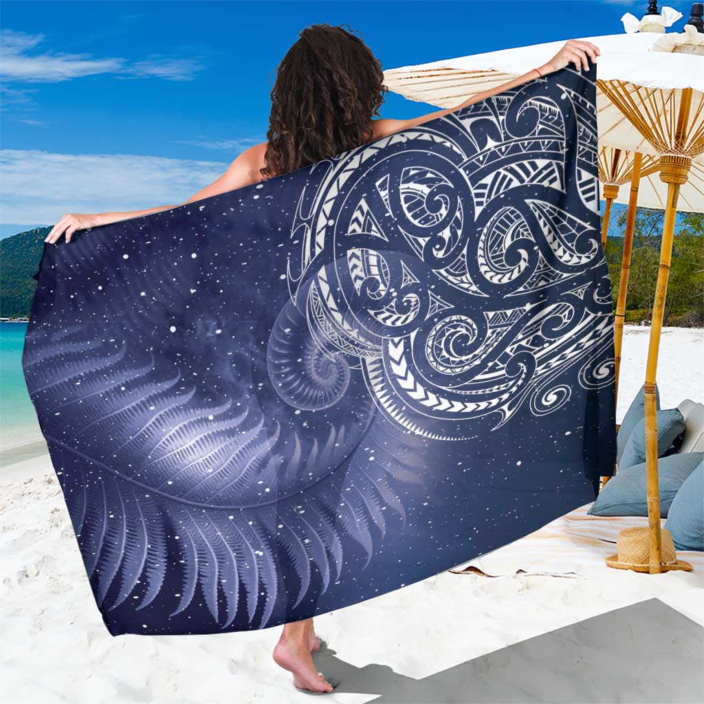 New Zealand Galaxy Fern Sarong LT9 One Size 44 x 66 inches Galaxy - Polynesian Pride