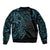 New Zealand Tribal Tattoo Bomber Jacket With Matariki Art