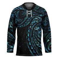 New Zealand Matariki Hockey Jersey Galaxy Maori Tribal Tattoo - Polynesian Pride