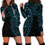 New Zealand Tribal Tattoo Hoodie Dress With Matariki Art