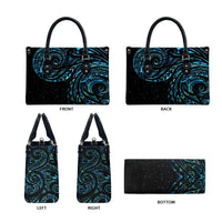 New Zealand Matariki Leather Bag Galaxy Maori Tribal Tattoo - Polynesian Pride