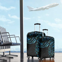 New Zealand Tribal Tattoo Luggage Cover With Matariki Art