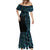 New Zealand Tribal Tattoo Mermaid Dress With Matariki Art