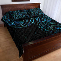 New Zealand Tribal Tattoo Quilt Bed Set With Matariki Art